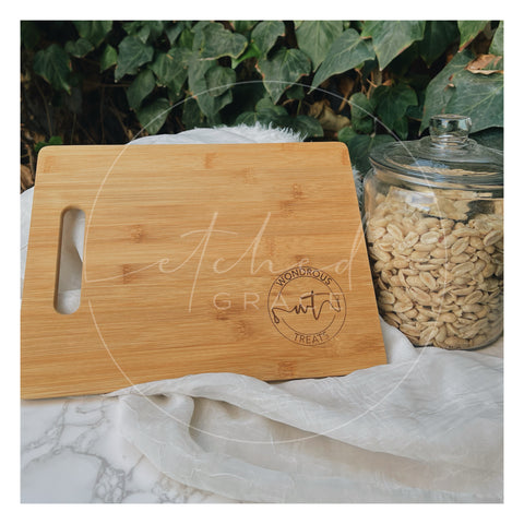 Custom Large Cutting Board