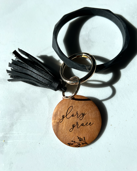 Custom Oversized Silicone Wristlet Bangle