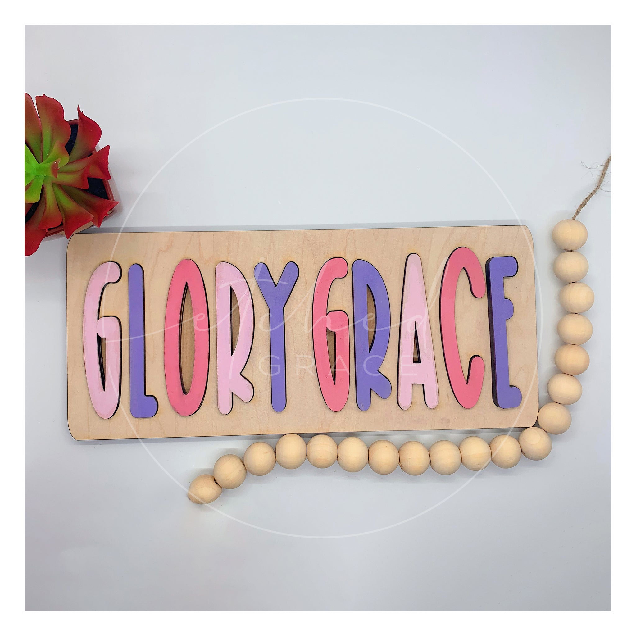 Wooden Name Puzzle