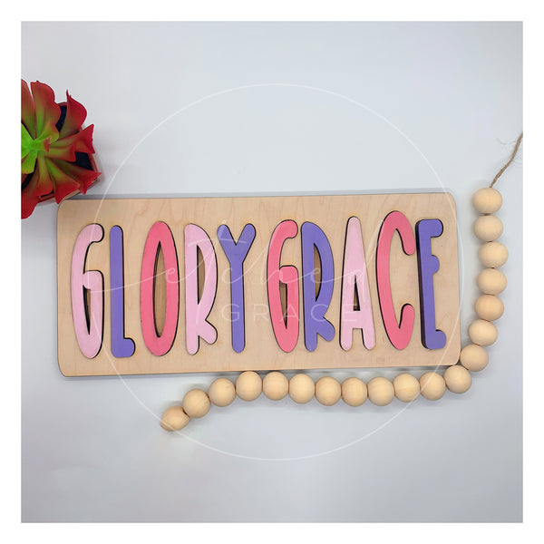 Wooden Name Puzzle