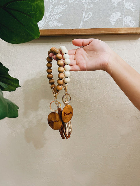 Trendy Beaded Wristlet
