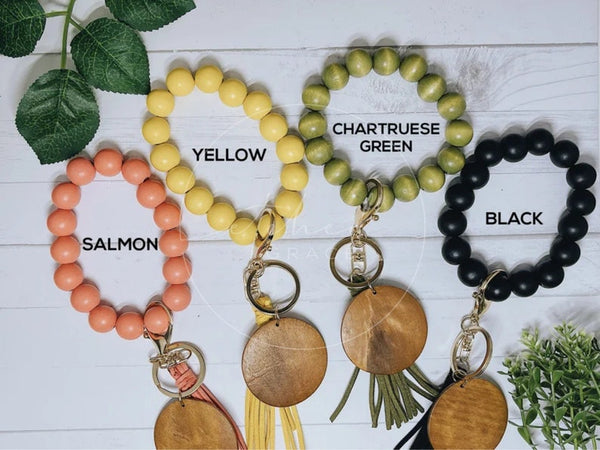 Trendy Beaded Wristlet