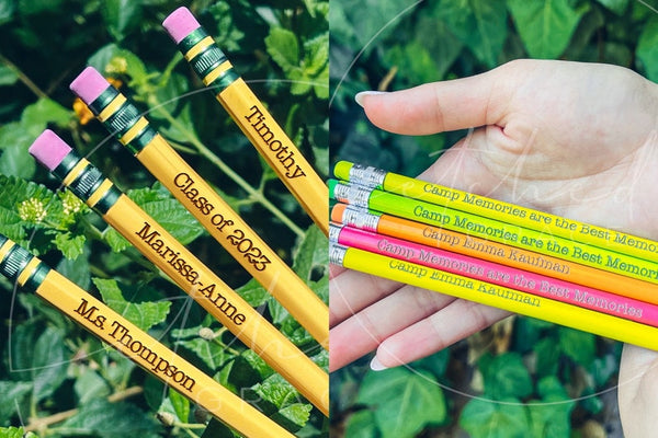 Engraved Wooden Pencils