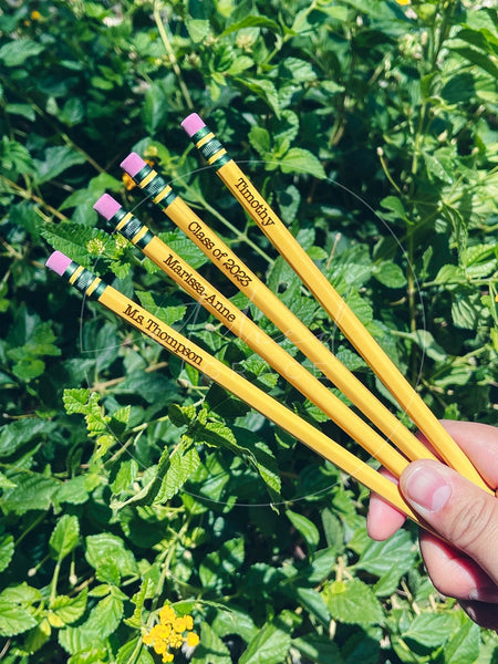 Engraved Wooden Pencils