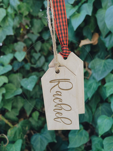 Custom Basket Name Tags