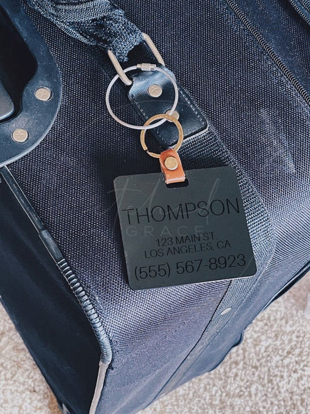 Acrylic Luggage Tags