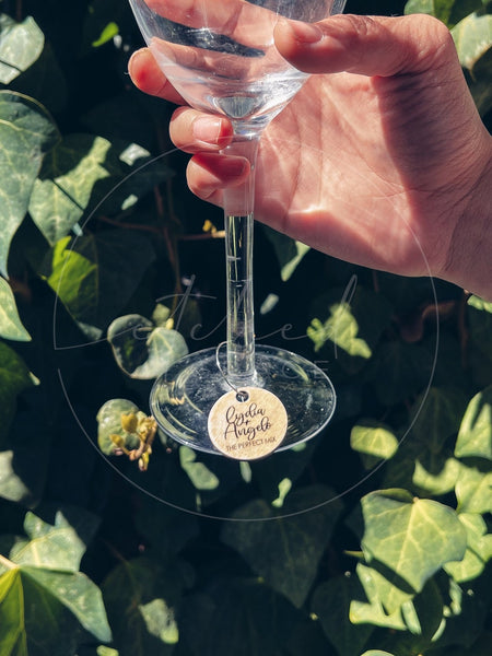 Wine Charm with Spotify Code | Single or Double Sided Wine Charm