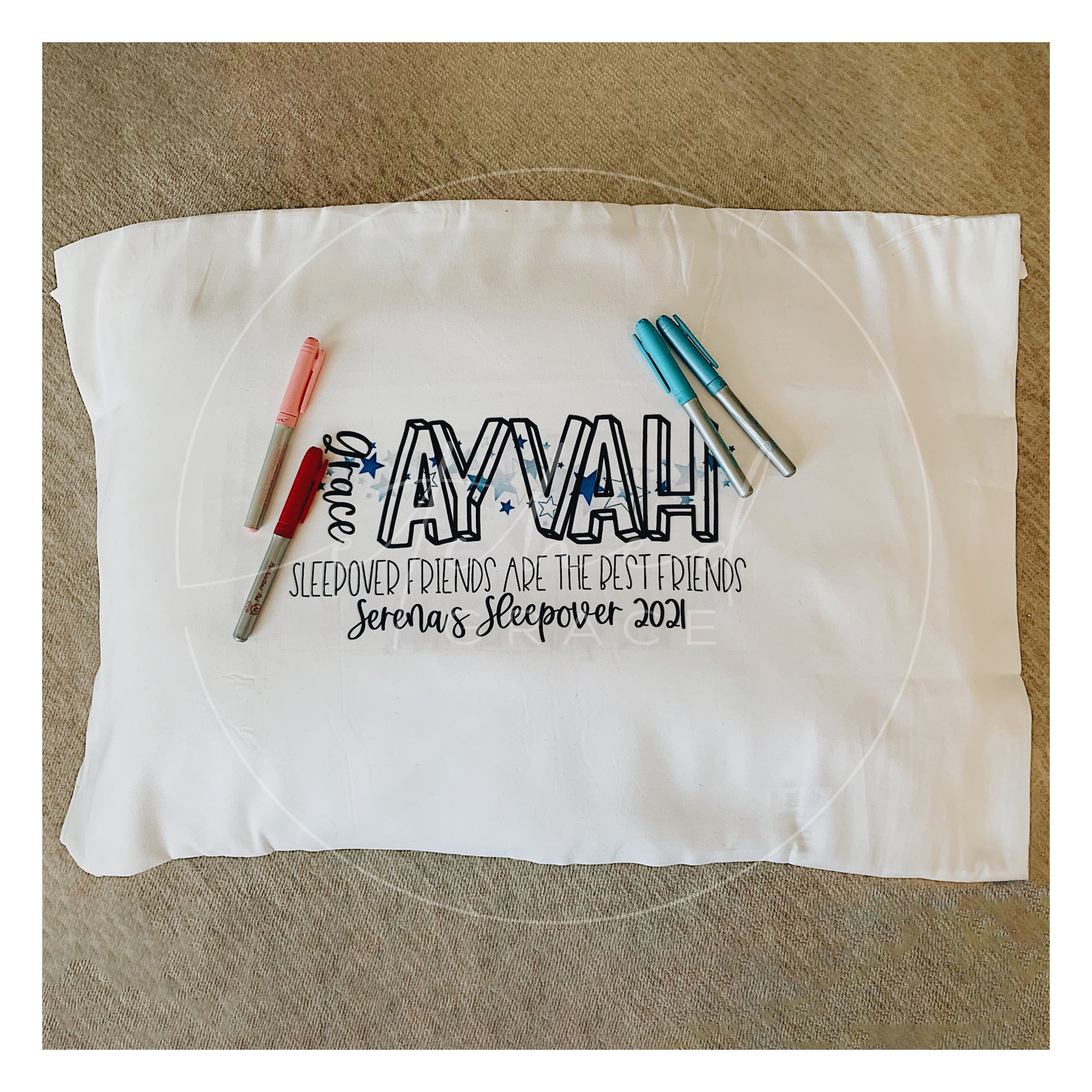 Sublimated Sleepover Pillowcases