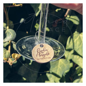 Wine Charm with Spotify Code | Single or Double Sided Wine Charm