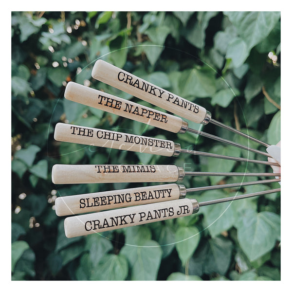 Personalized Marshmallow Roaster Sticks