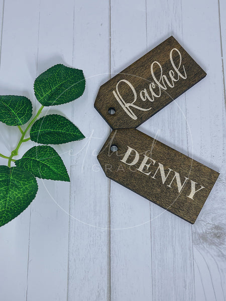 Custom Basket Name Tags