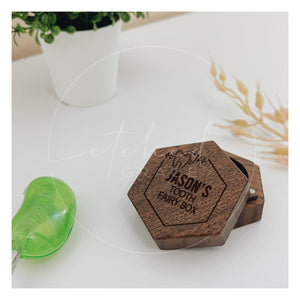 Custom Hexagon Tooth Fairy Box