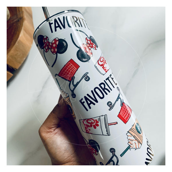 Custom Sublimated 20oz Tumbler
