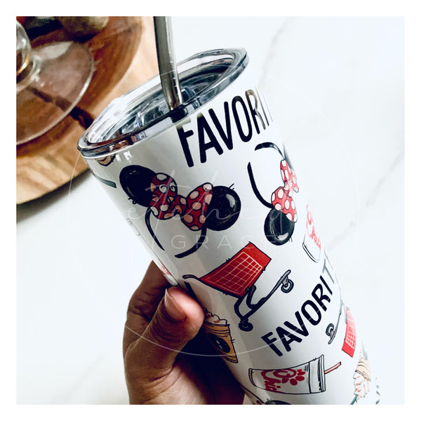 Custom Sublimated 20oz Tumbler
